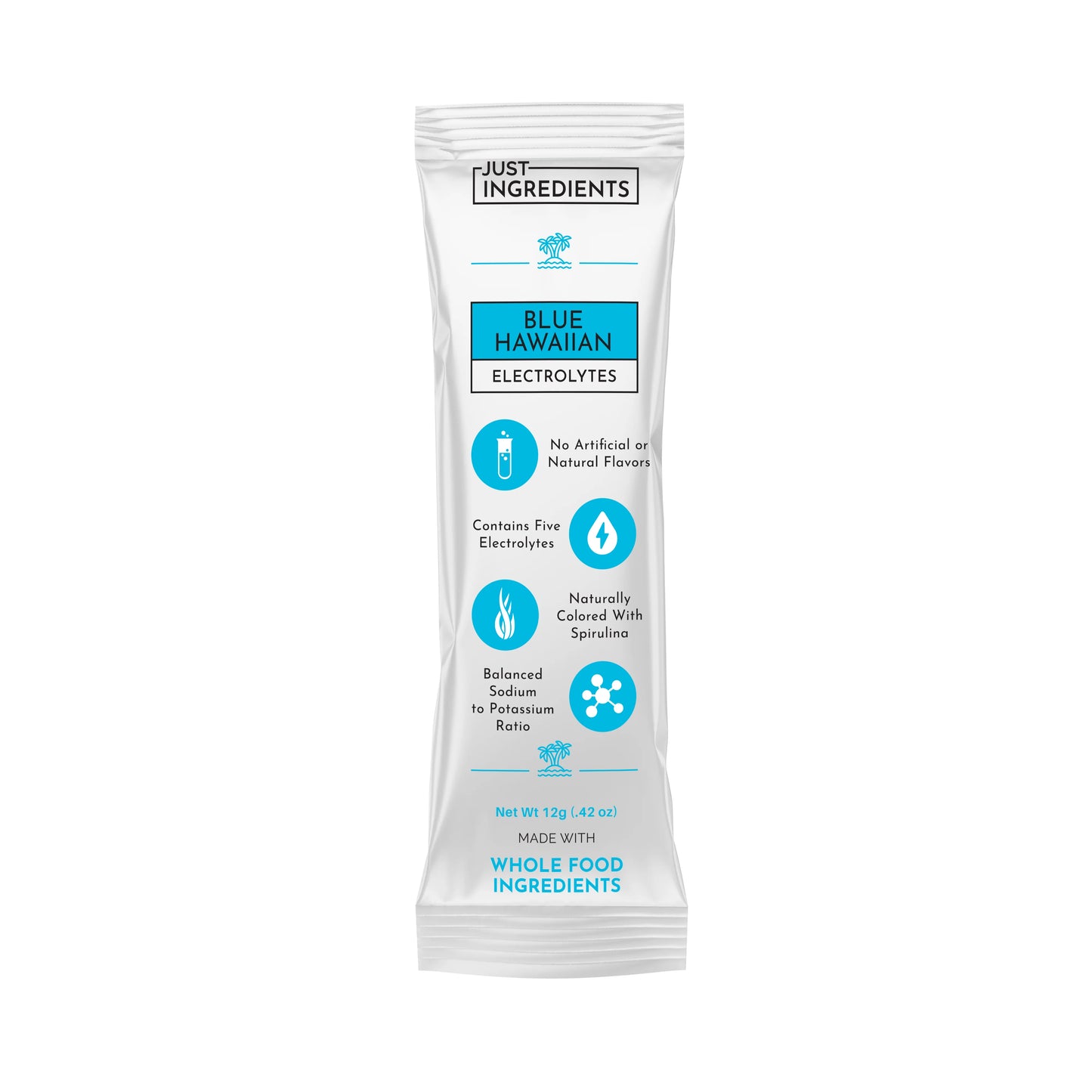 Just Ingredients Electrolytes Blue Hawaiian