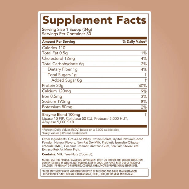 CSE Protein Powder - Brownie Batter