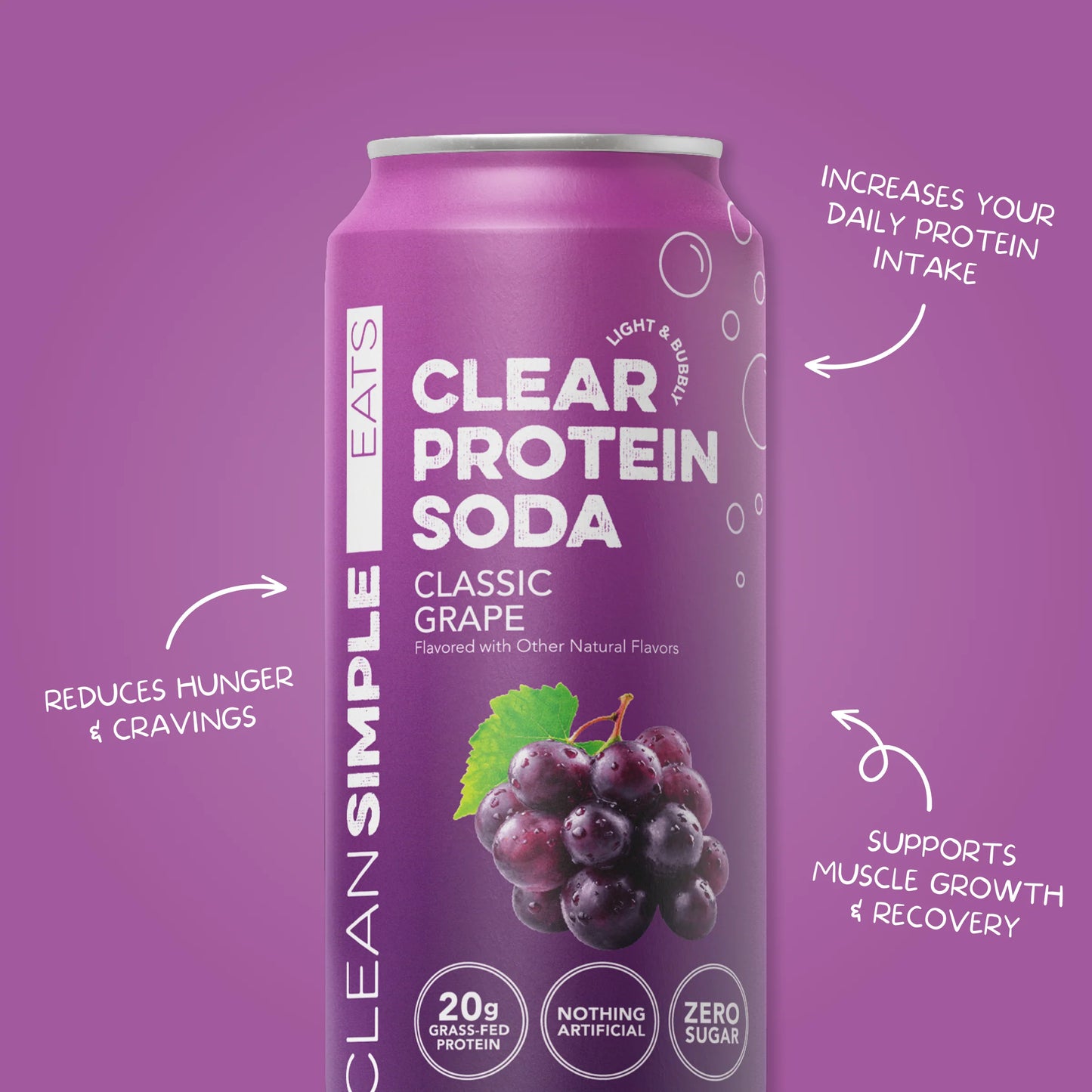 Clear Protein Soda