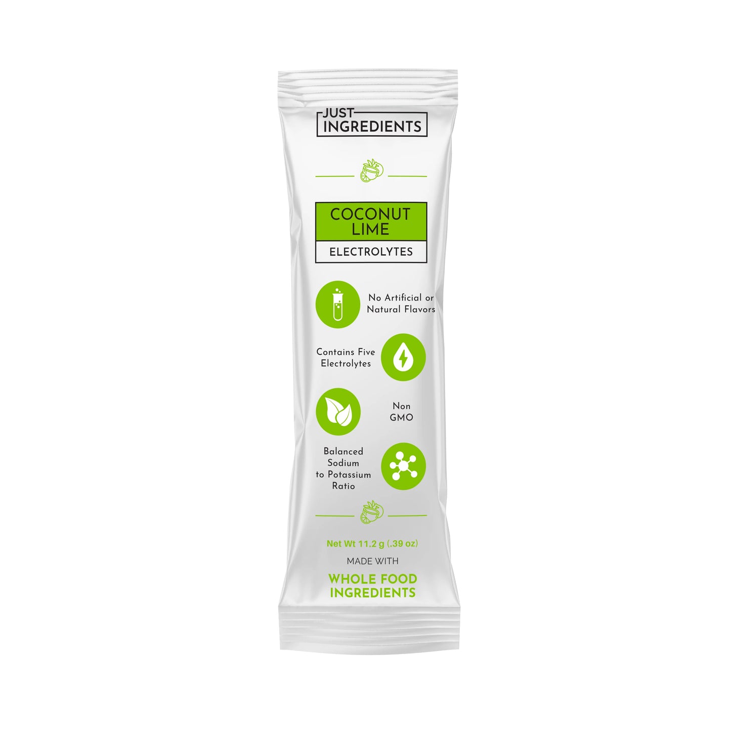 Just Ingredients Electrolytes Coconut Lime