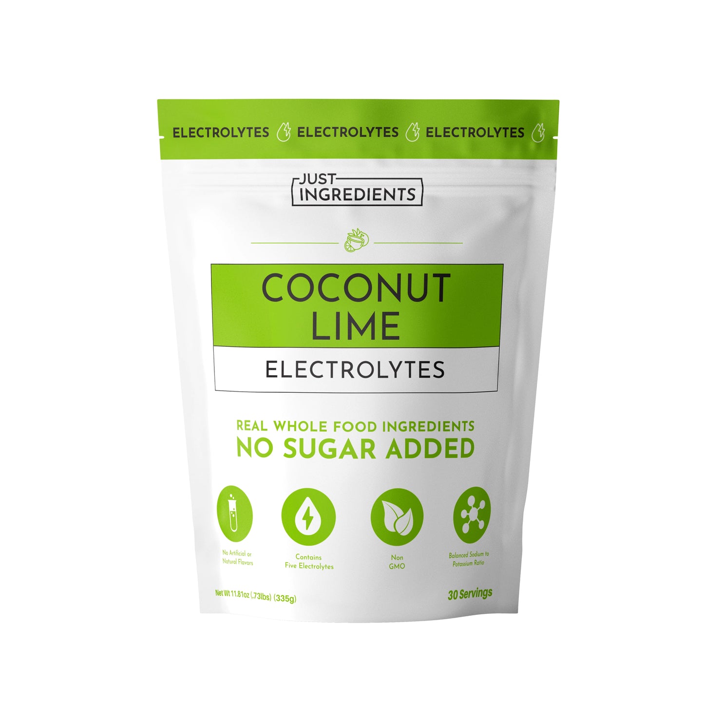 Just Ingredients Electrolytes Coconut Lime