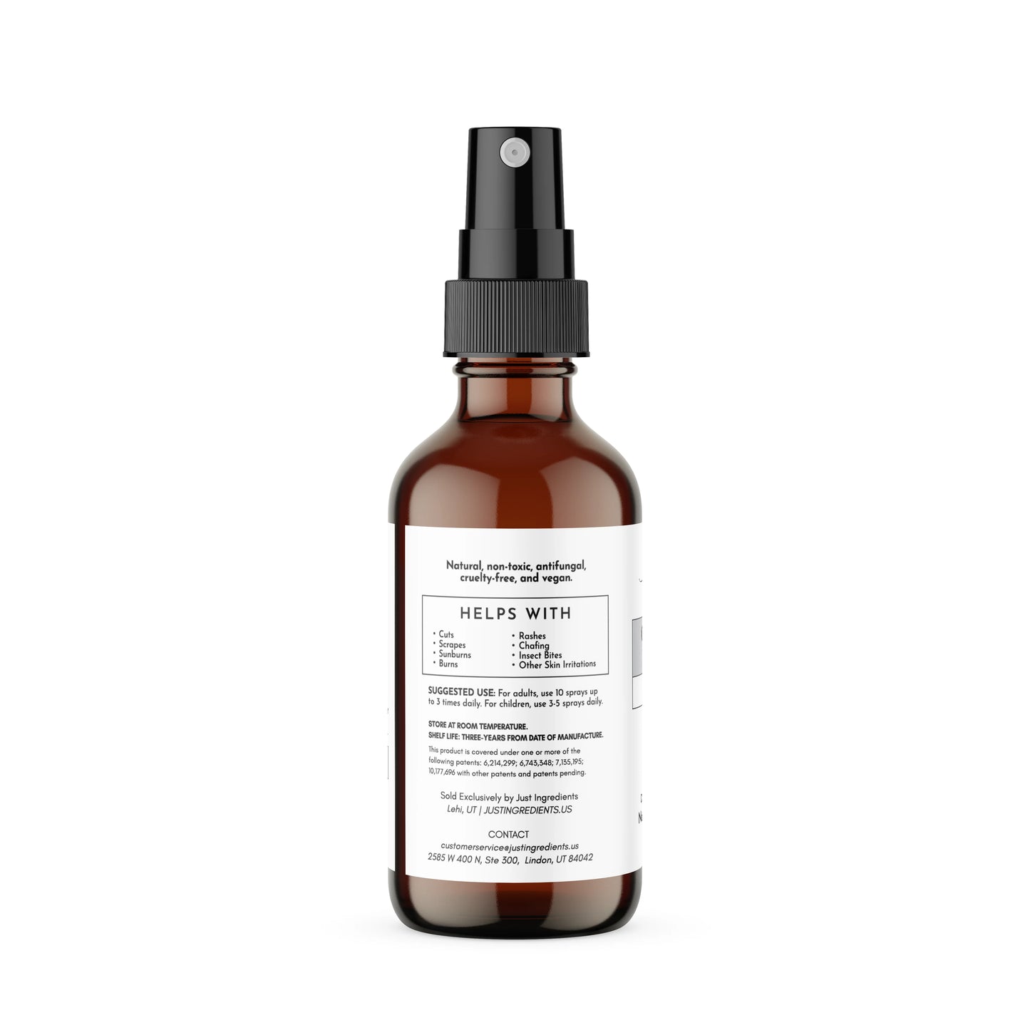 Just Ingredients Colloidal Silver Spray