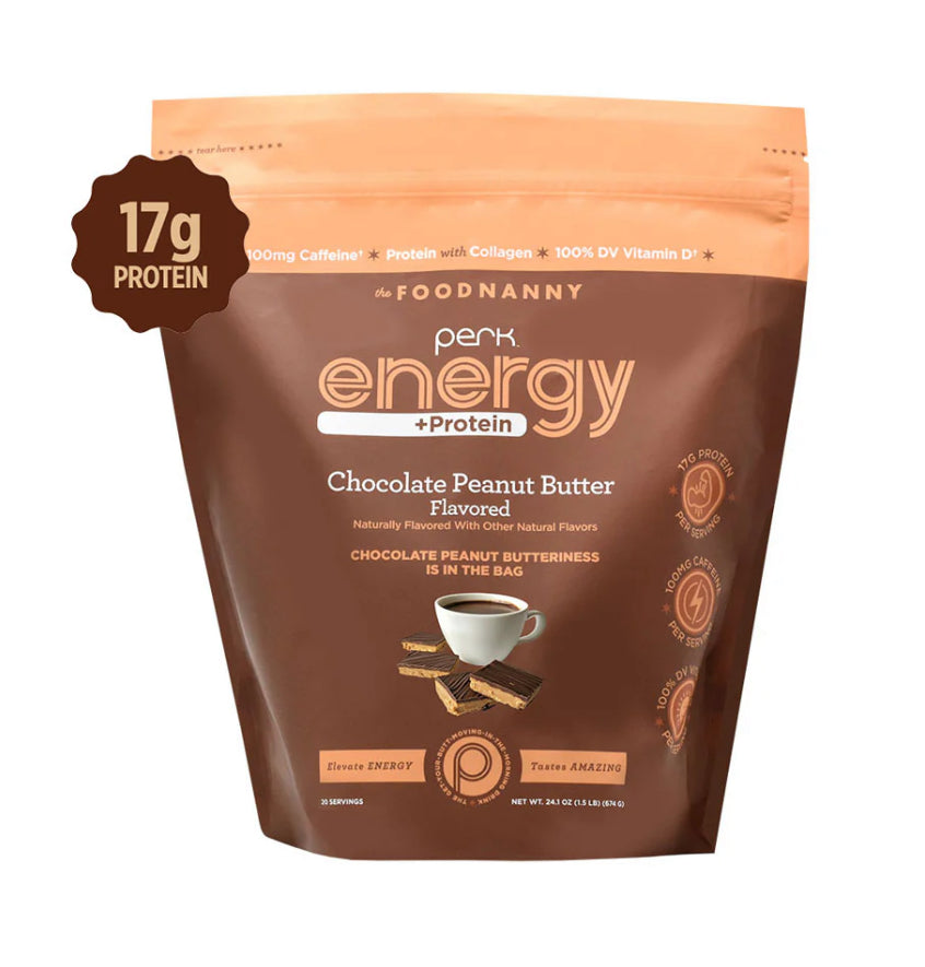 Perk Energy + Protein Chocolate Peanut Butter