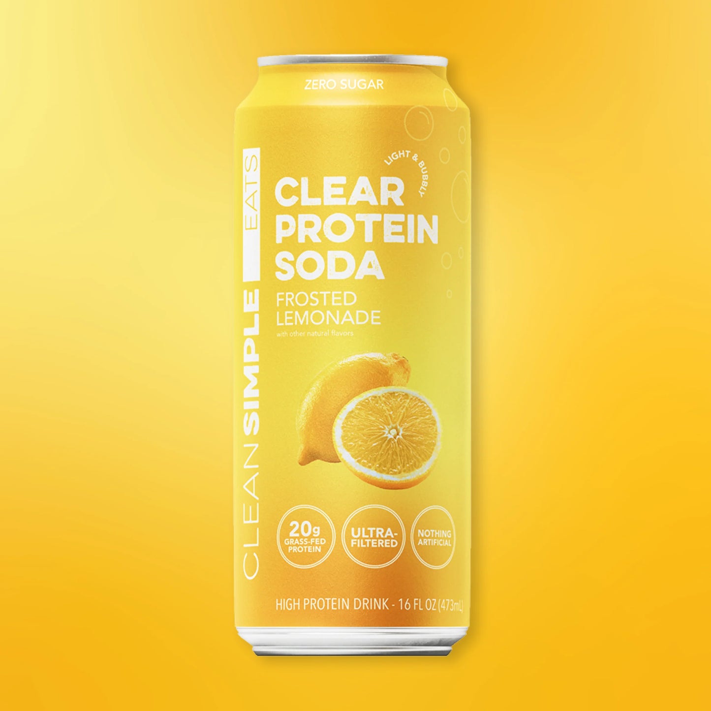 Clear Protein Soda