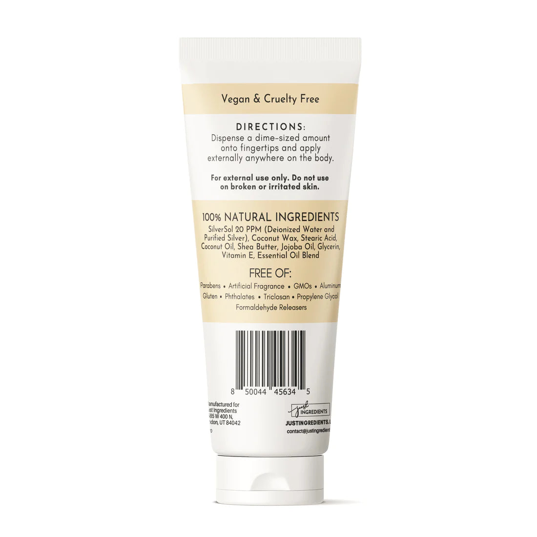 Just Ingredients Body Lotion - Coconut Vanilla
