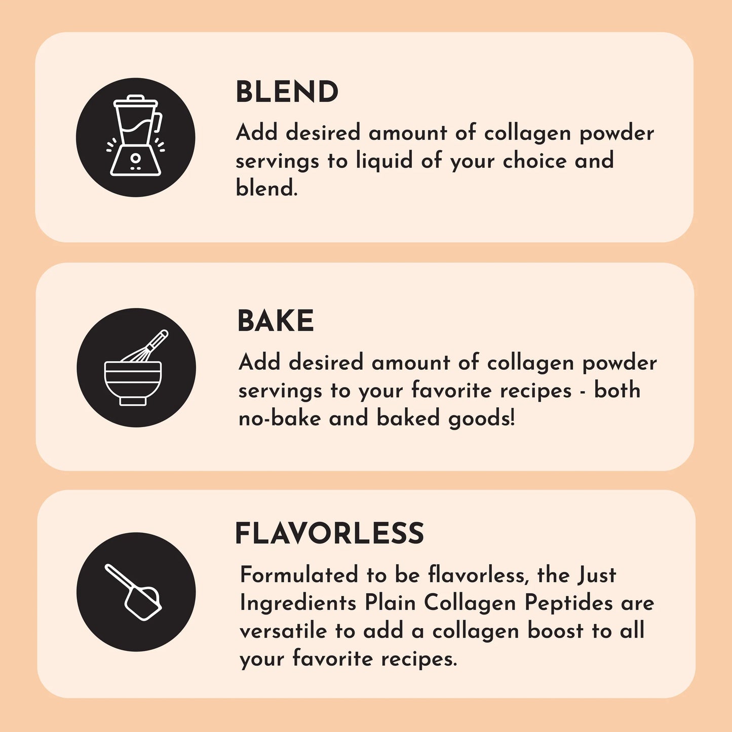 Just Ingredients Plain Collagen