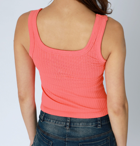 Wide Ribbed Tank Top