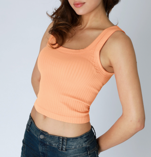 Wide Ribbed Tank Top