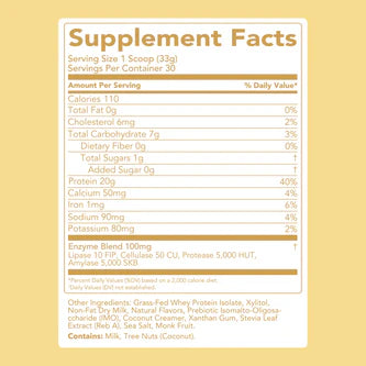 CSE Protein Powder - Simply Vanilla