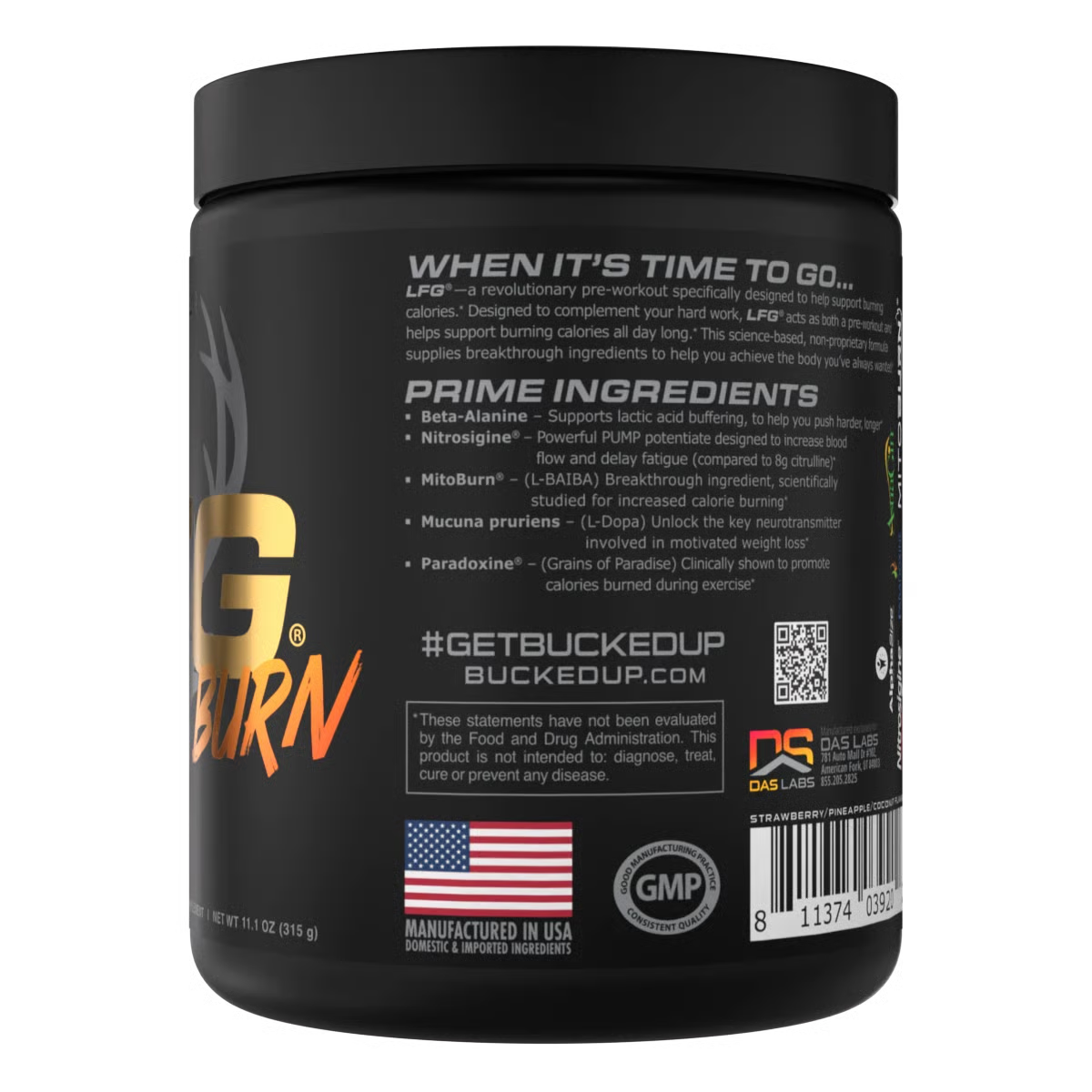 Bucked Up - Pre-Workout LFG