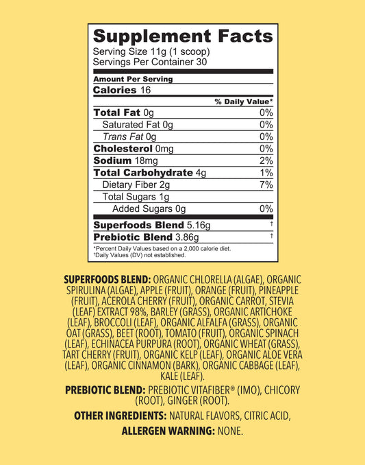 CSE Tropical Super Greens Mix