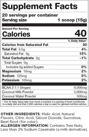 Do Work BCAA+ Original Raspberry Vanilla Creme