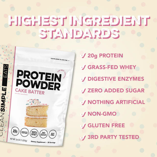 CSE Protein Powder - Cake Batter