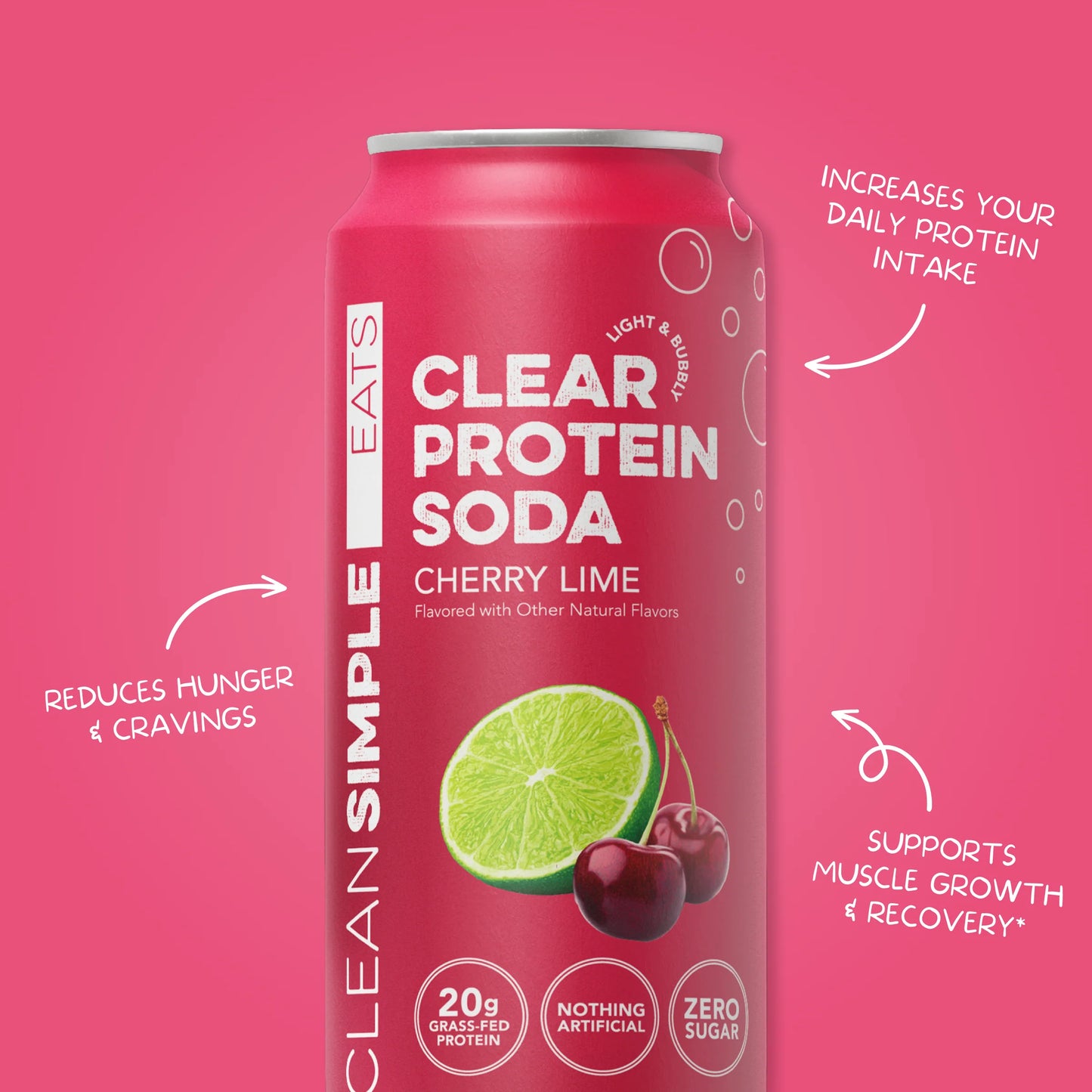 Clear Protein Soda