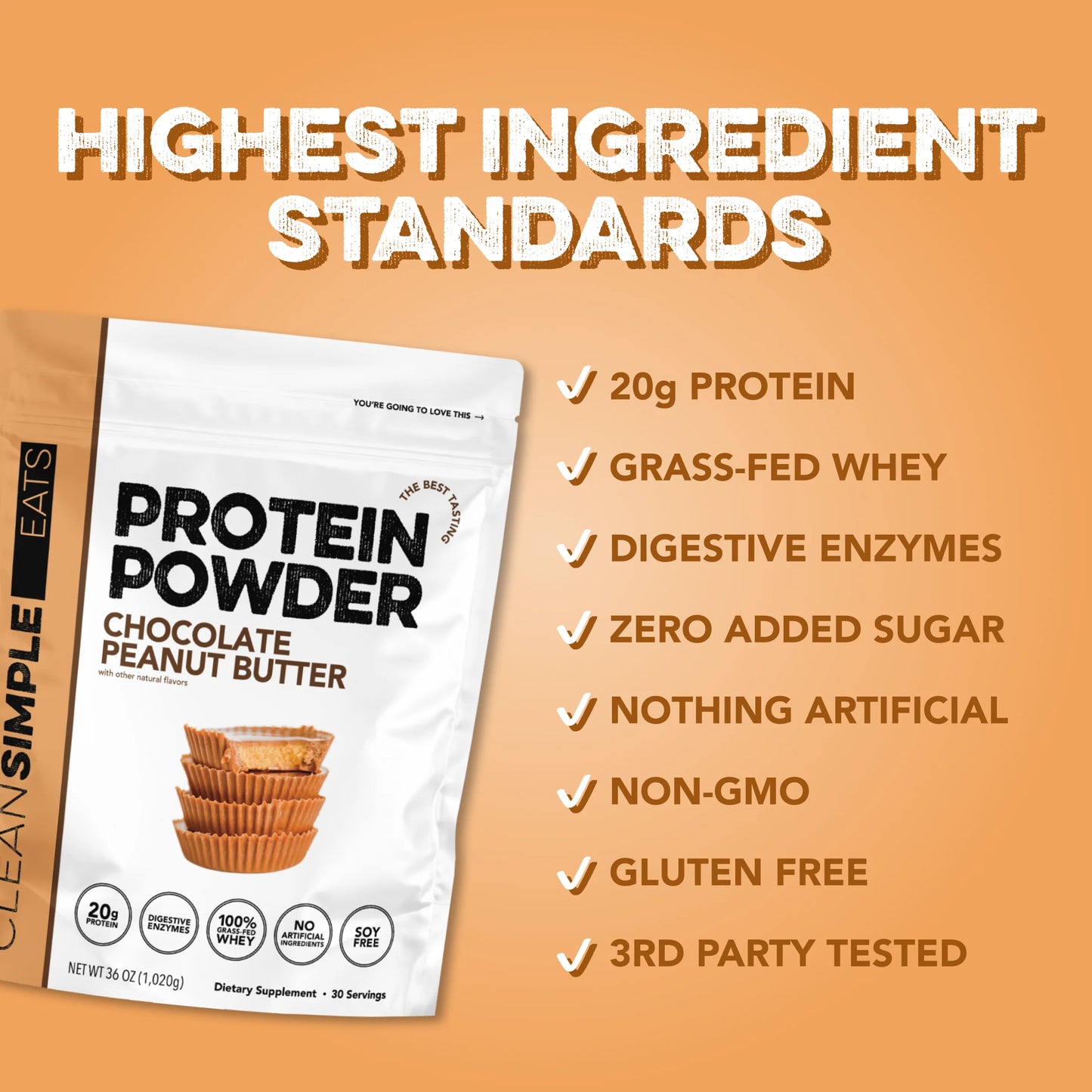 CSE Protein Powder - Chocolate Peanut Butter