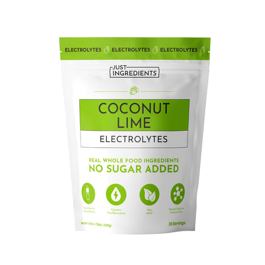 Just Ingredients Electrolytes Coconut Lime