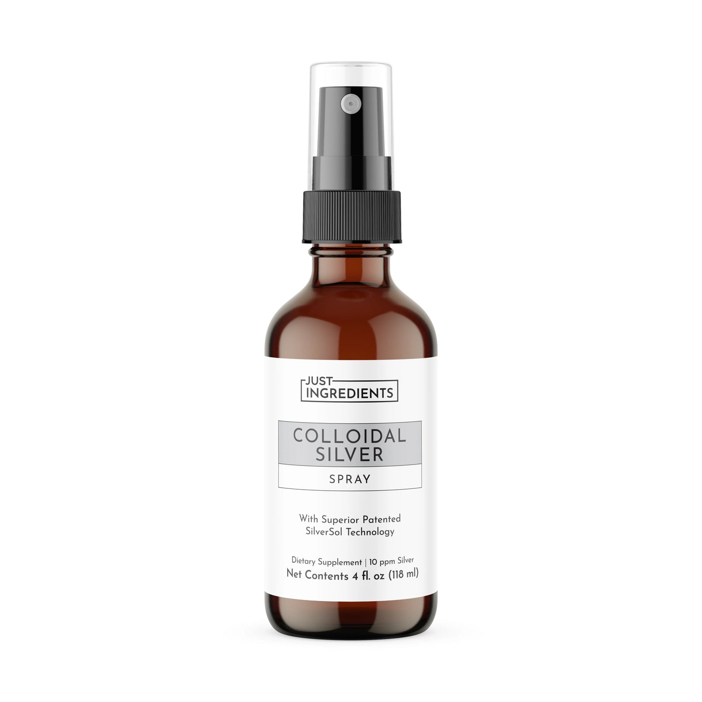 Just Ingredients Colloidal Silver Spray