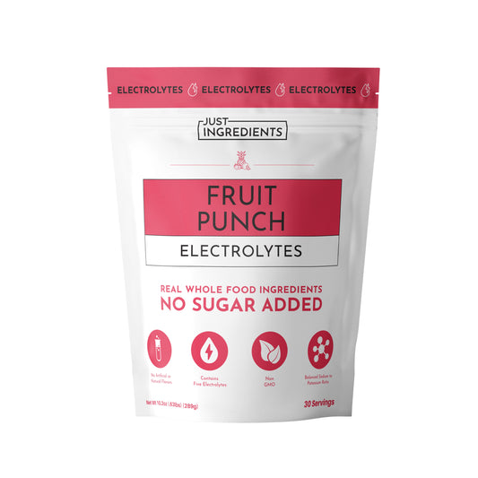 Just Ingredients Electrolytes Fruit Punch