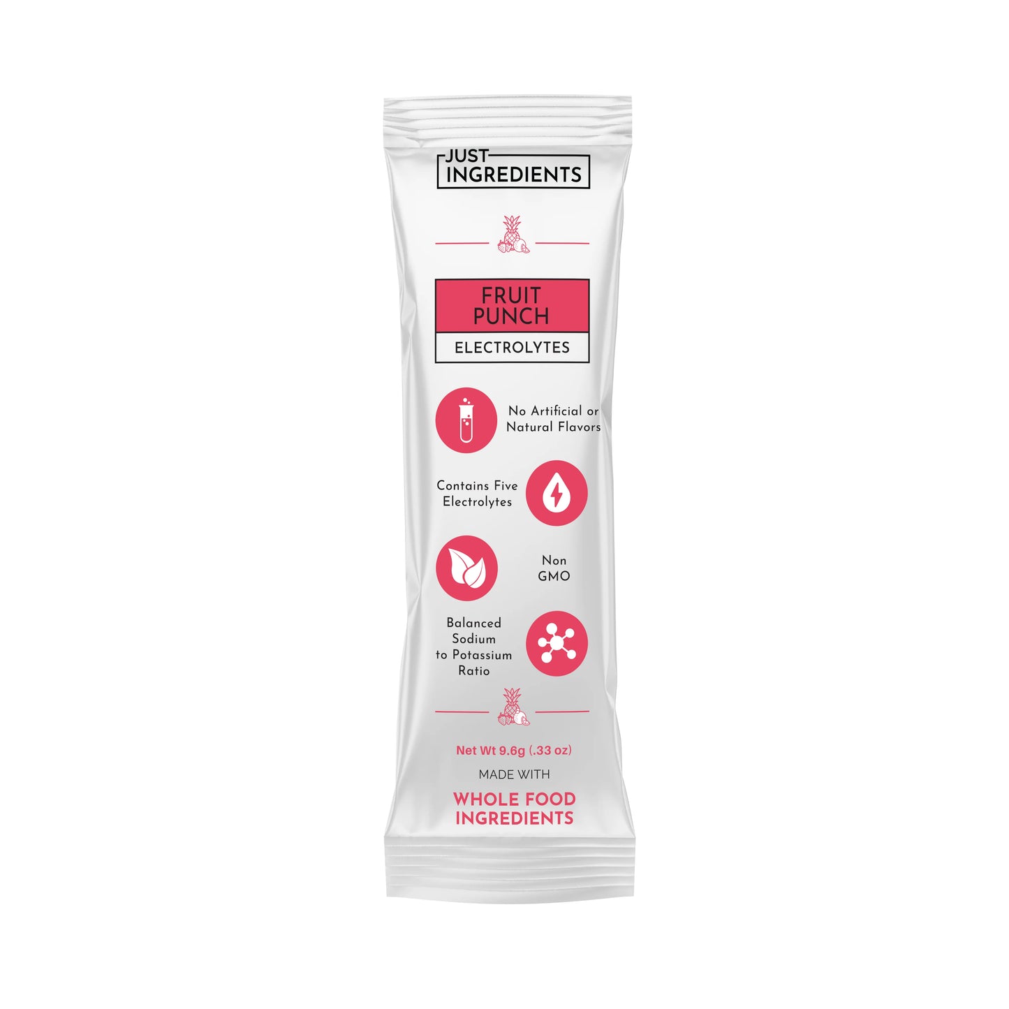 Just Ingredients Electrolytes Fruit Punch