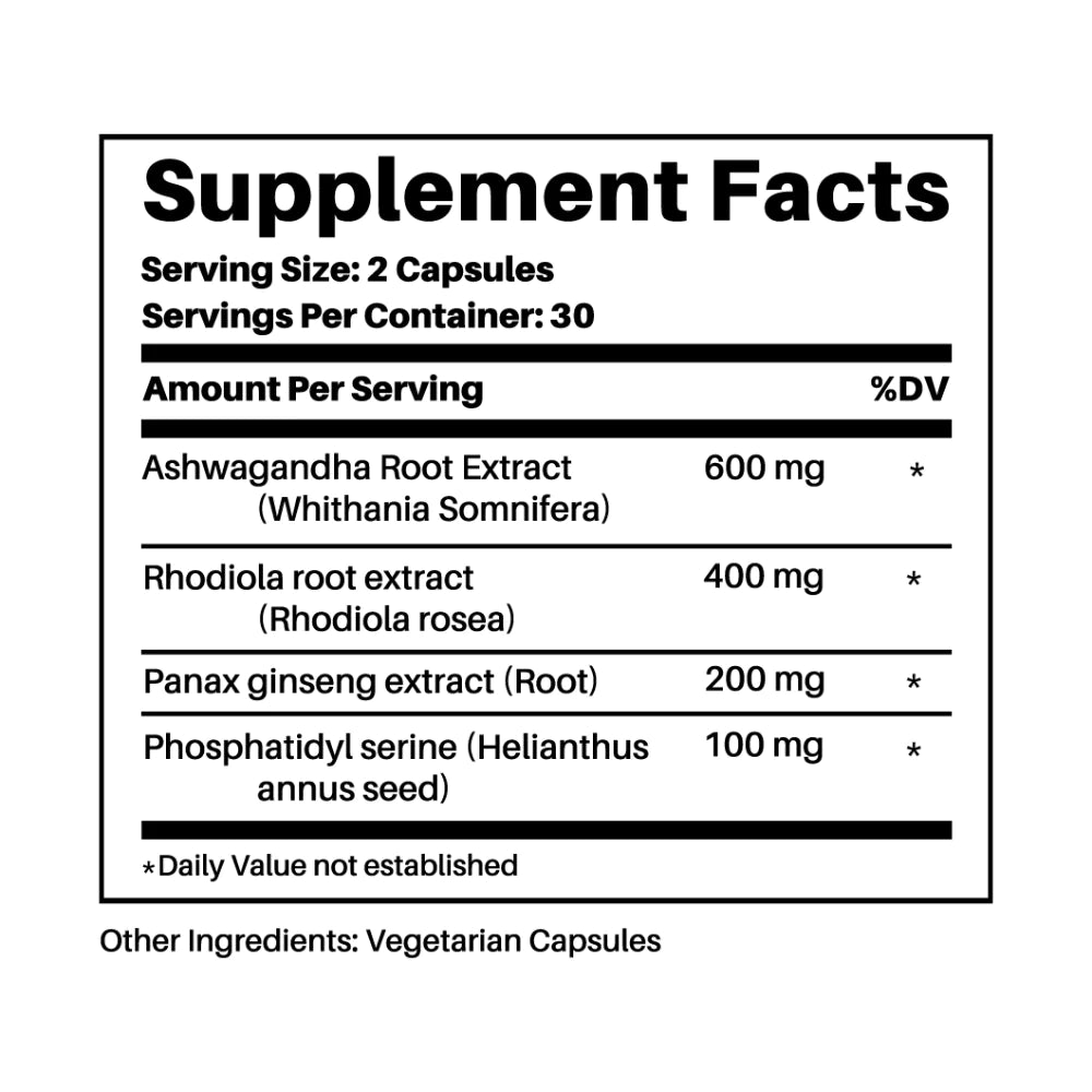 Just Ingredients Adrenal Complex