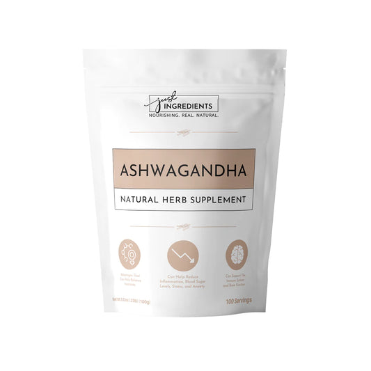 Just Ingredients Organic Ashwagandha