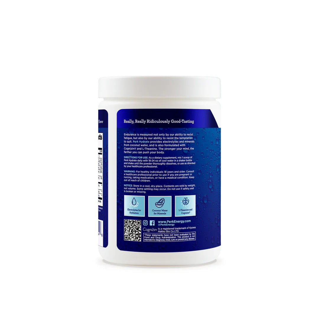 Perk Hydrate Blue Raspberry