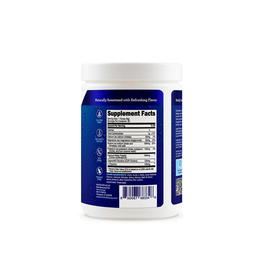 Perk Hydrate Blue Raspberry