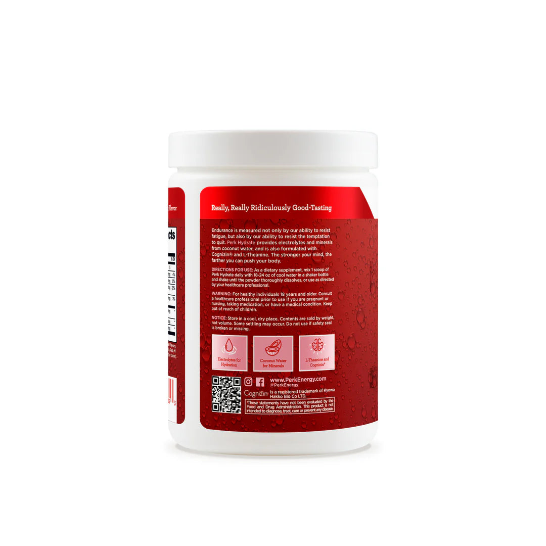 Perk Hydrate Strawberry Watermelon
