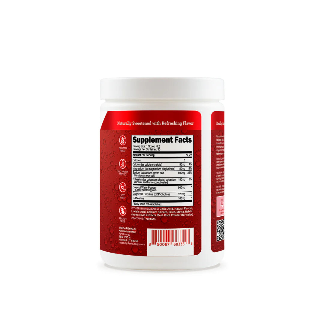 Perk Hydrate Strawberry Watermelon