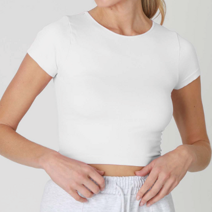 Jersey Crop Tee