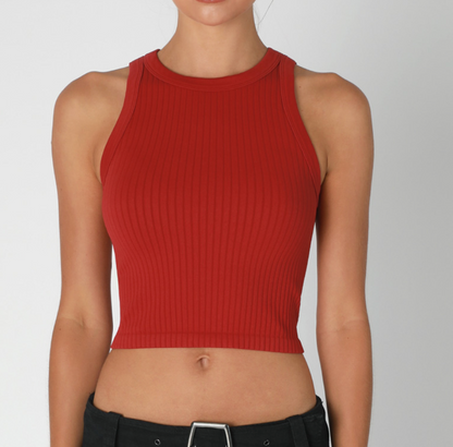 Wide Ribbed Tank Top