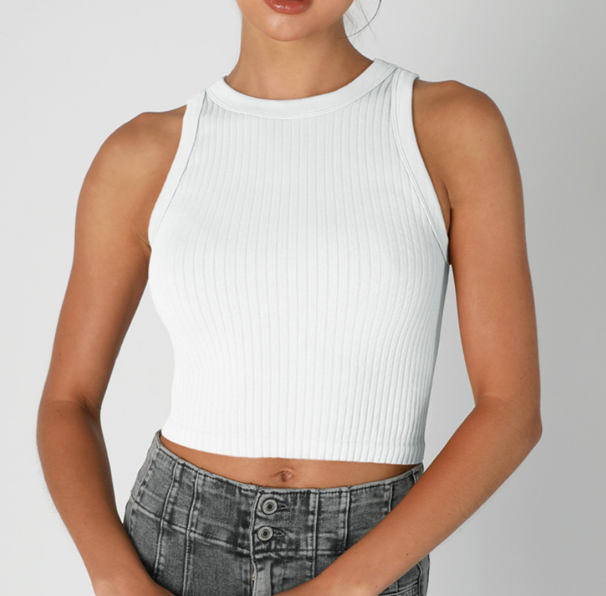 Wide Ribbed Tank Top