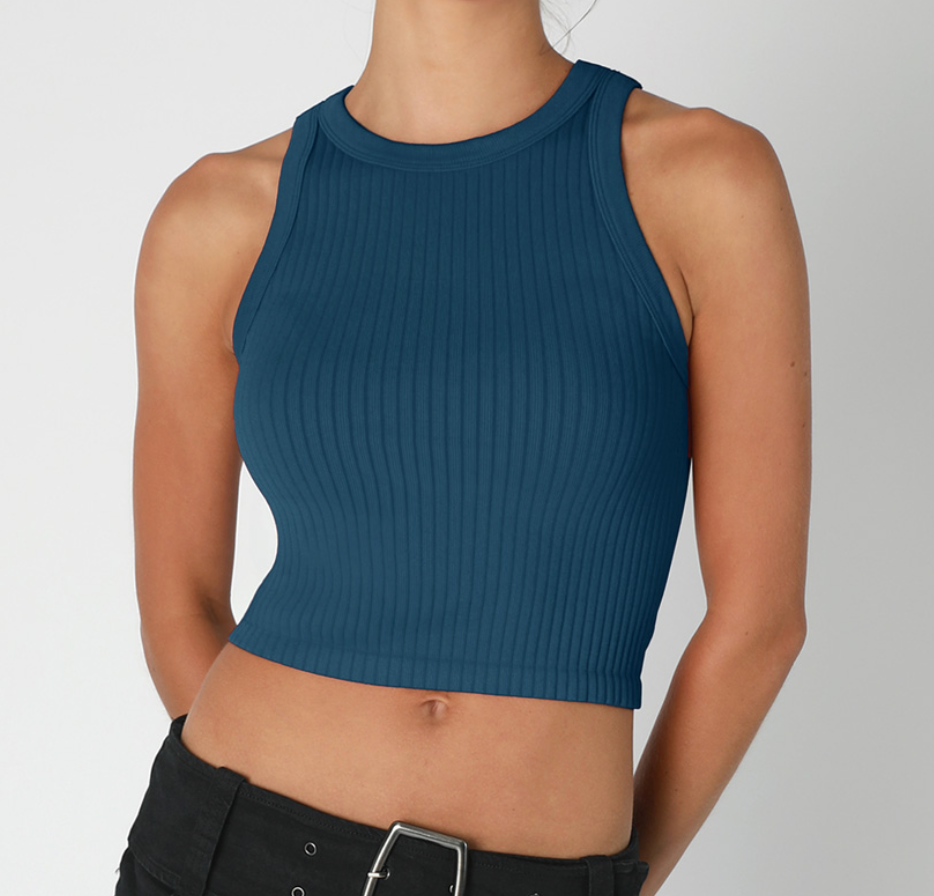 Wide Ribbed Tank Top