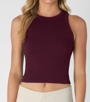 Wide Ribbed Tank Top