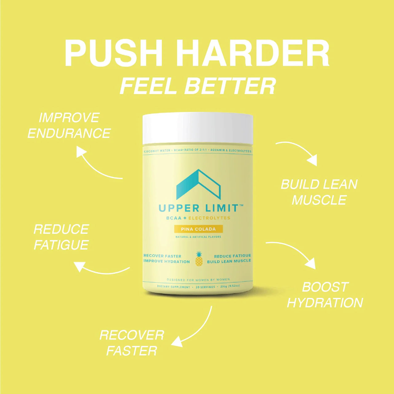 Upper Limit EAA/BCAA + Electrolyte - Pina Colada