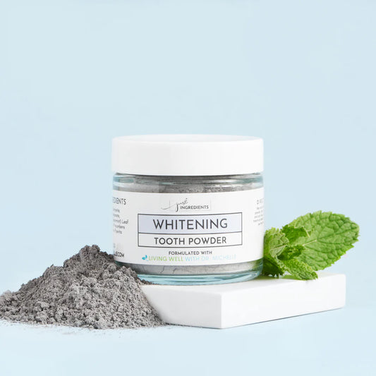 Just Ingredients Whitening Remineralizing Tooth Powder (Mint)