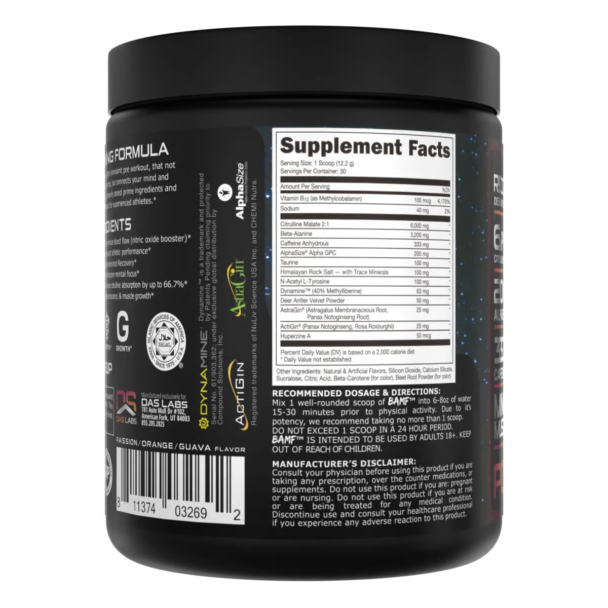 Bucked Up - Pre-Workout BAMF