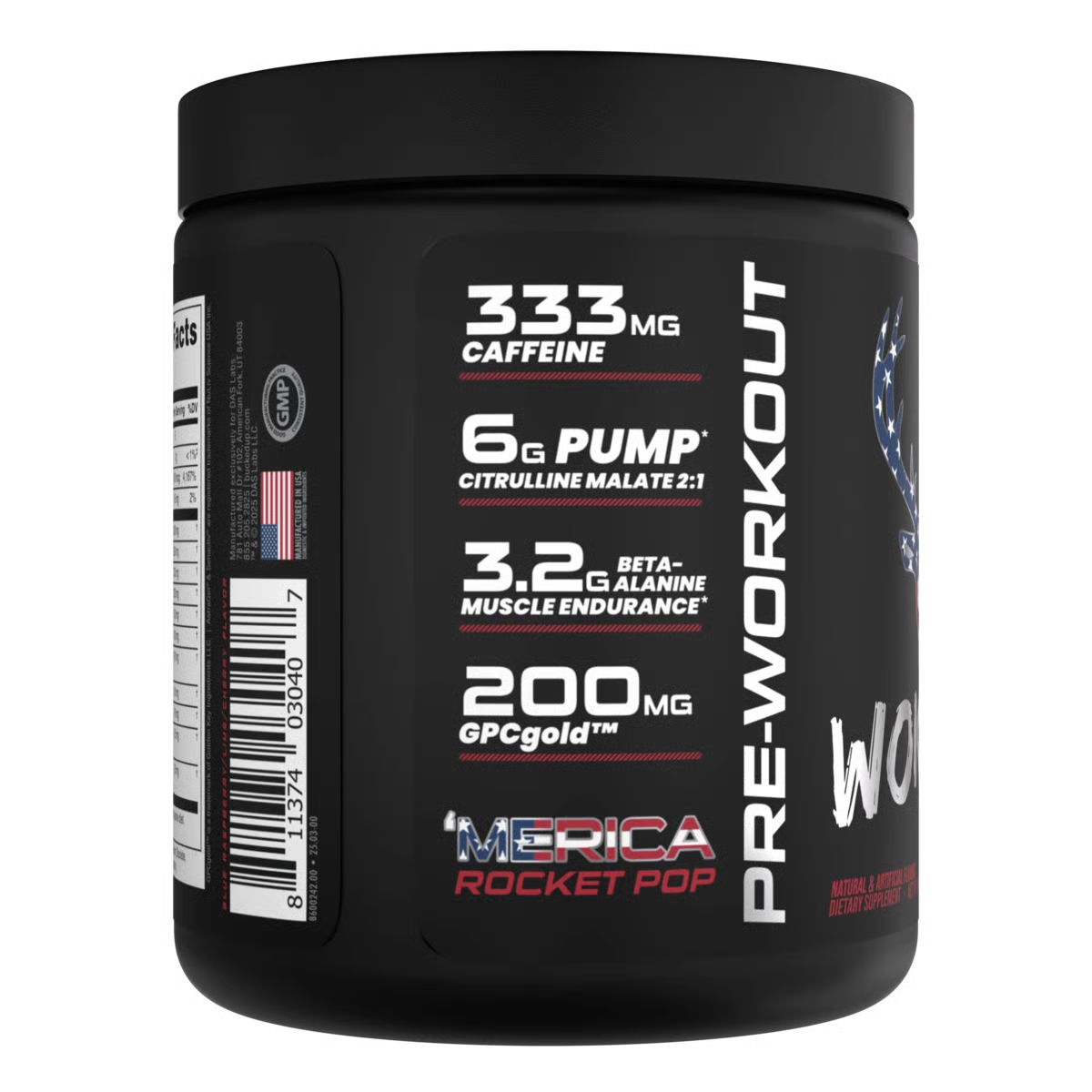 Bucked Up - Pre-Workout Woke AF